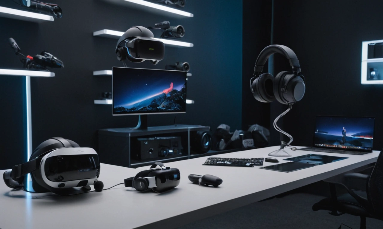 Explore Advanced VR Accessories for Professionals, featuring high-end gear for enhanced performance