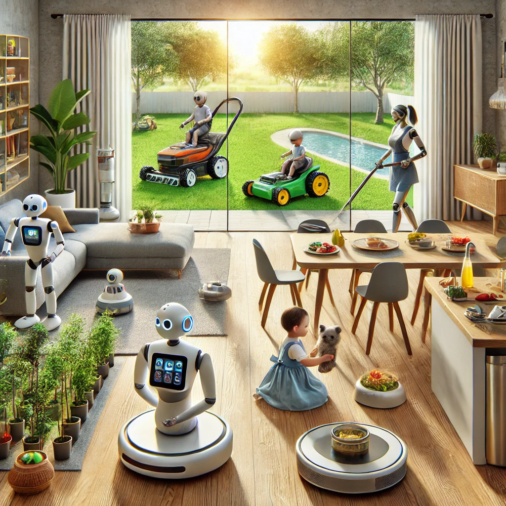 Accessibility redefined—Robotics for Home aids mobility, child monitoring, and pet care.