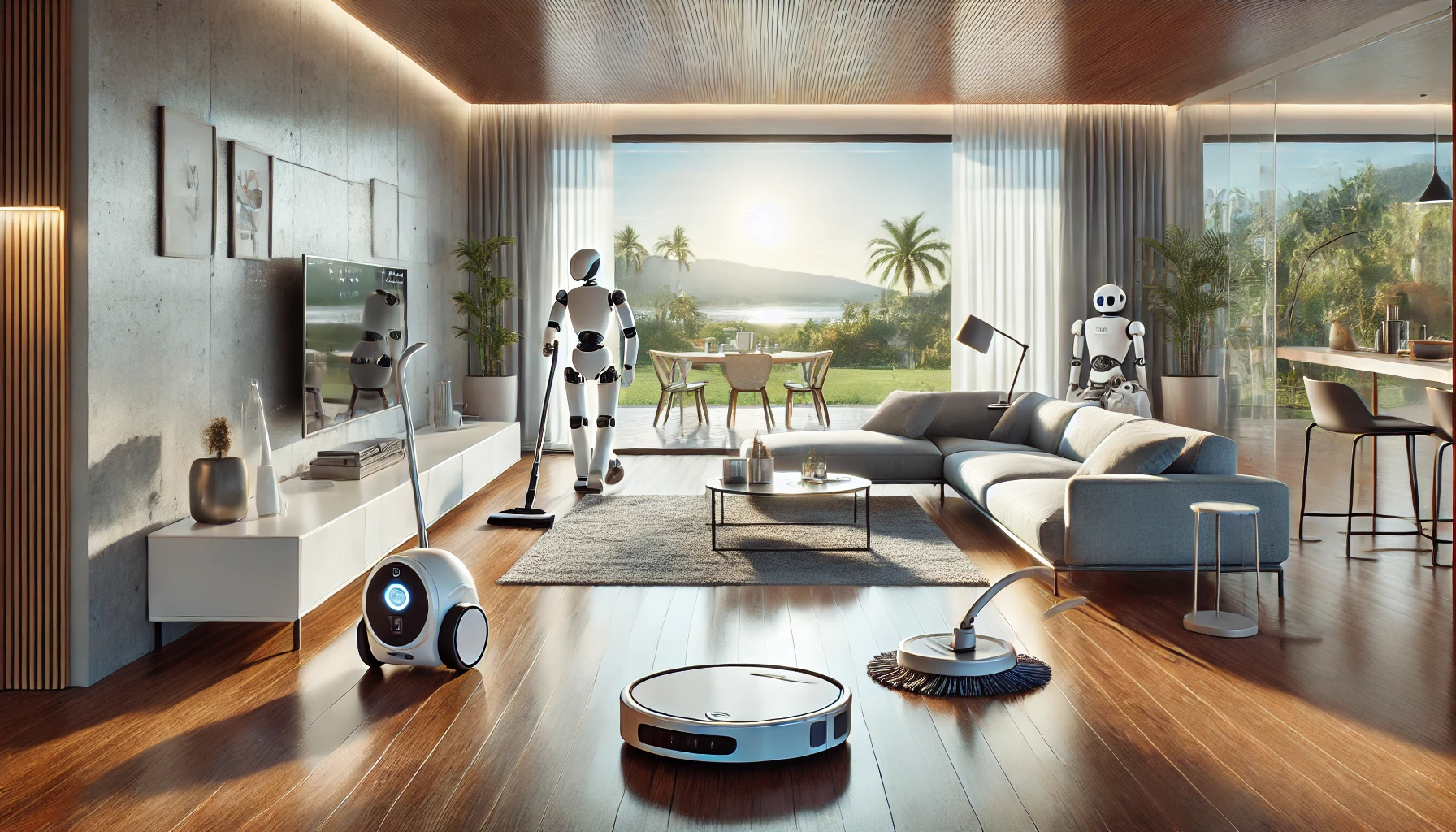 Robotic vacuum cleaners lead the way in robotics for home, offering smart and efficient cleaning