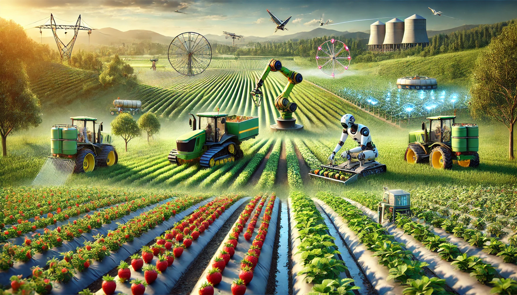 Weeding and pest control robots in automated agriculture offer eco-friendly, sustainable solutions.