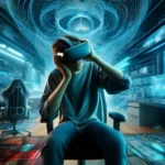 Person experiencing motion sickness while using a virtual reality headset – Virtual Reality and Motion Sickness