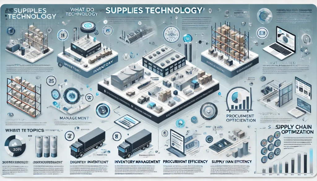 Supplies Technology: Essential Tools for Modern Business