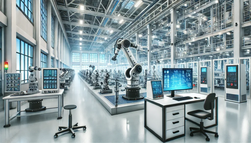 Modern factory showcasing Building Automation Systems