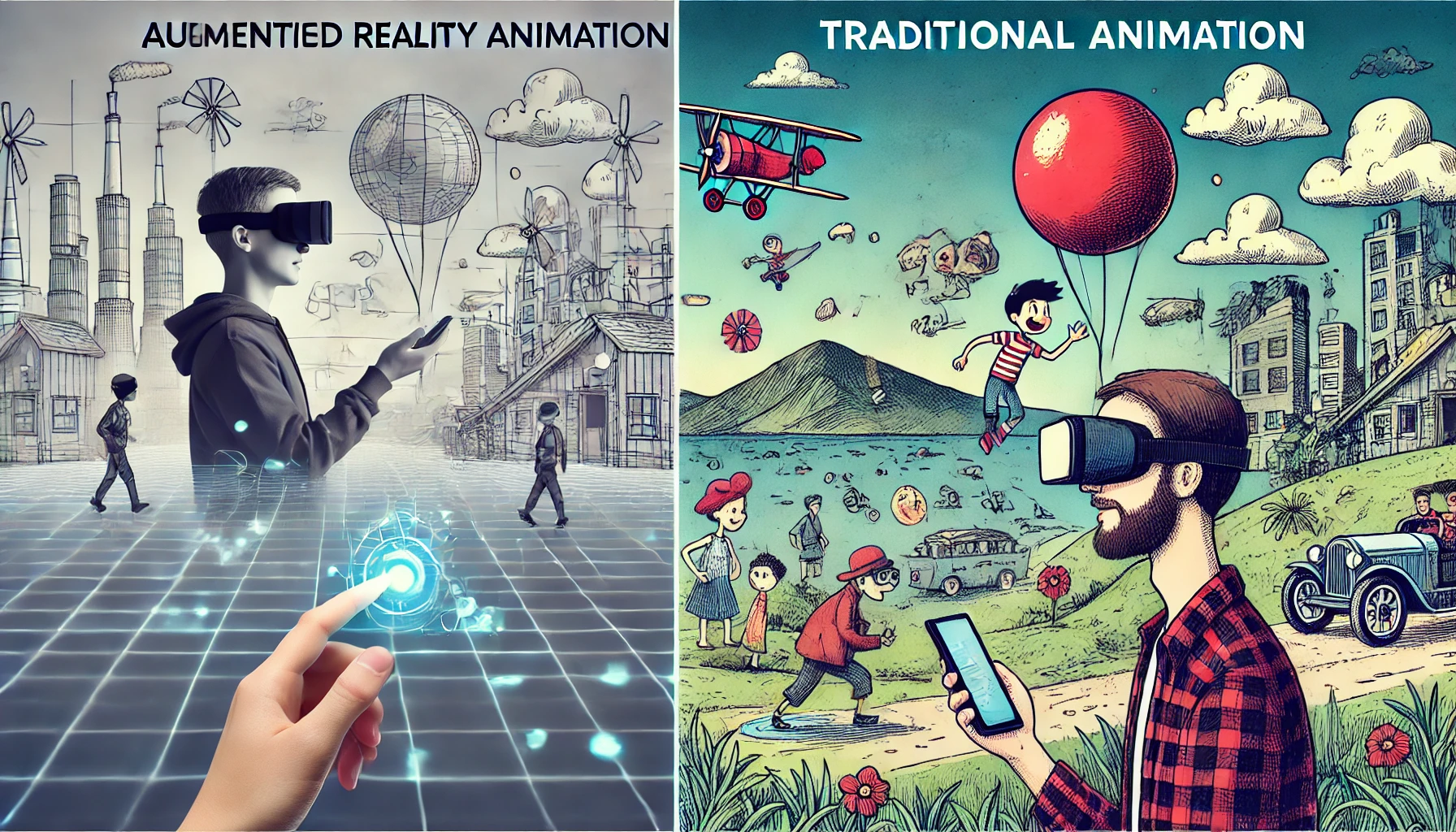 Augmented Reality Animation vs. Traditional Animation: What Sets Them ...