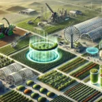 Automated Planting System types open-field, greenhouse, and vertical farming.