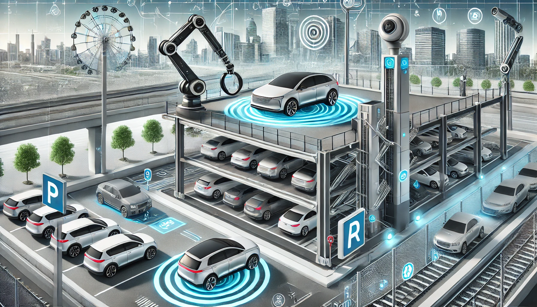 Automated car parking boosts efficiency, ensures safety, and reduces emissions for a greener future.