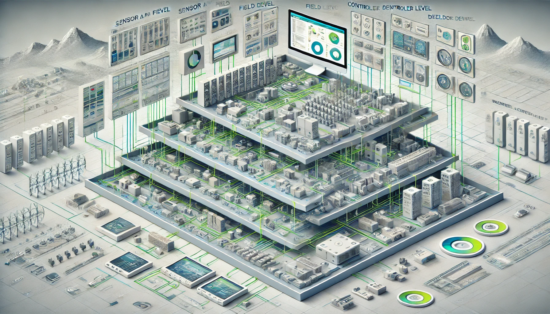 Building Automation Systems architecture layers diagram