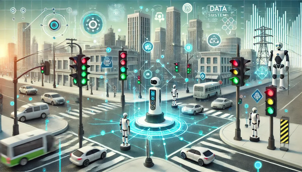 Illustration of automated traffic signal controller implementation process