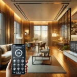 Modern home featuring Automation and Control Systems with voice-activated lighting and smart assistant integration