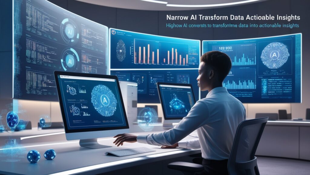 Narrow AI Transforming Data into Actionable Insights