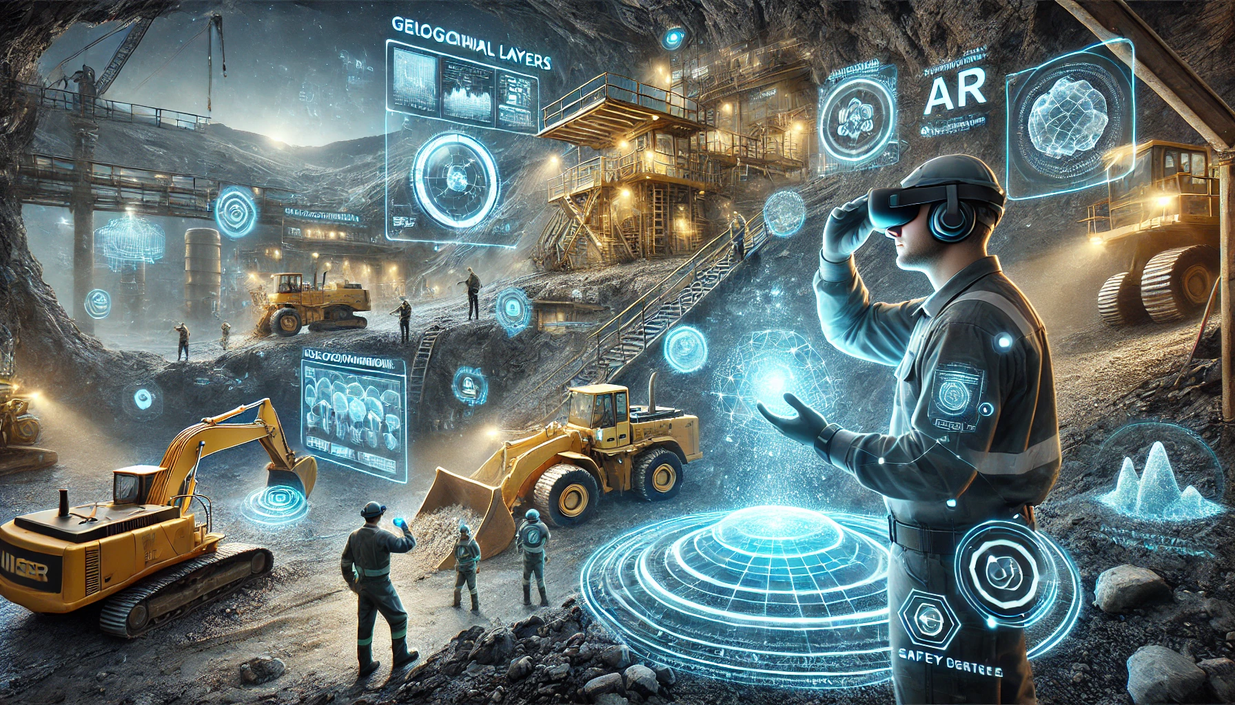 Mining augmented reality in action: miners using AR for training, resource mapping, and equipment monitoring