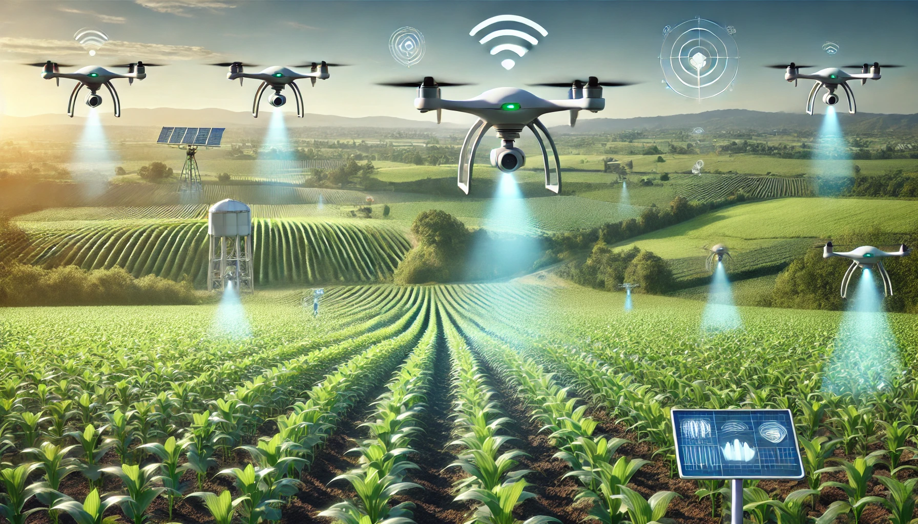 Drones are increasingly being used in agriculture to monitor crop health, assess soil quality, and even spray pesticides and fertilizers.