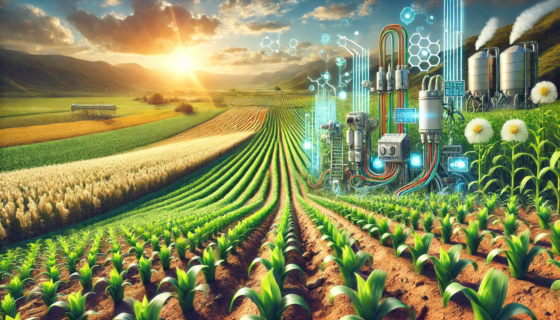 The future of farming and agriculture: Genetically Modified Crops for a Resilient Future.