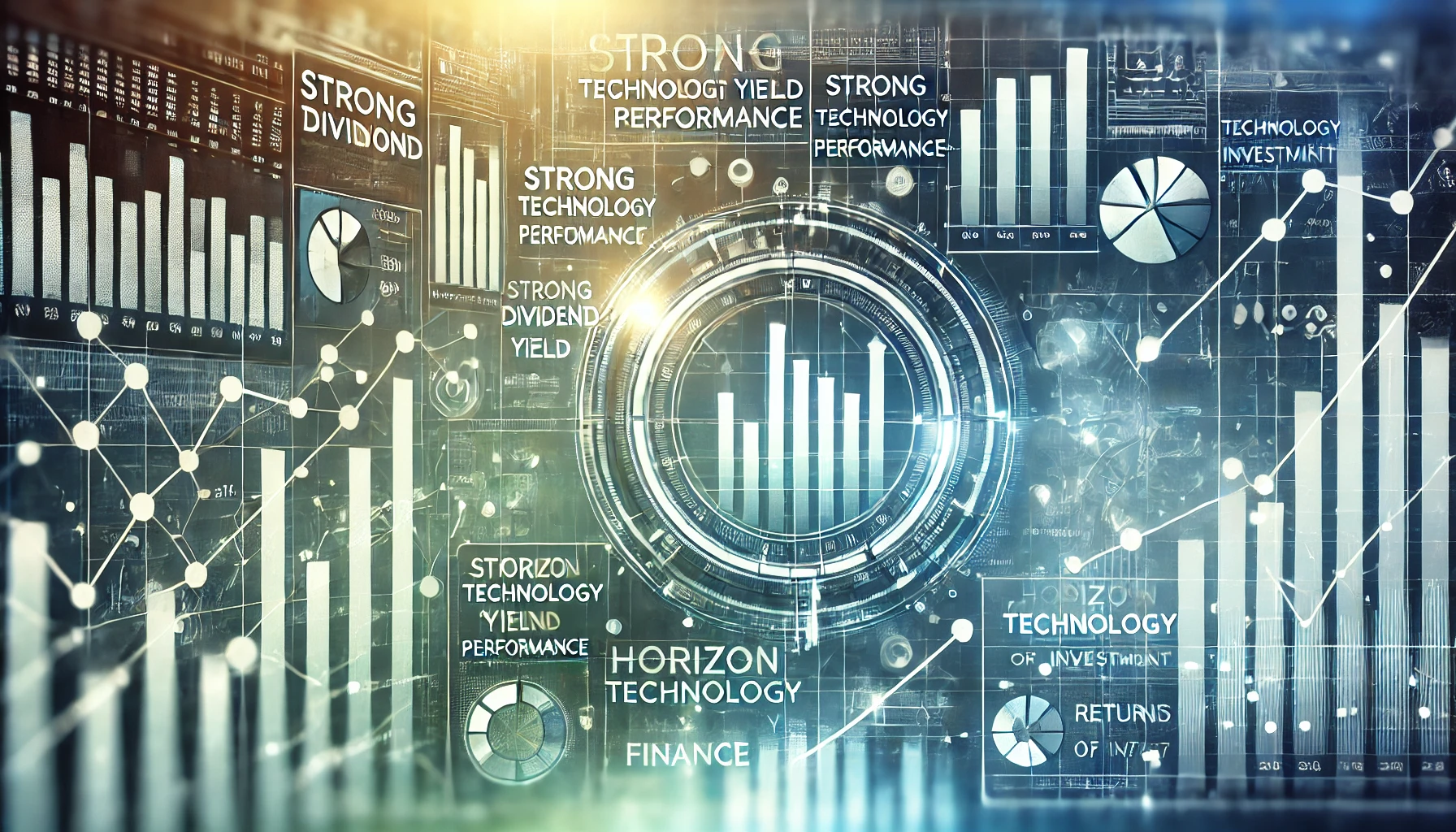 Horizon Technology Finance." The design features financial charts and icons that align with the message. Let me know if you need any adjustments!