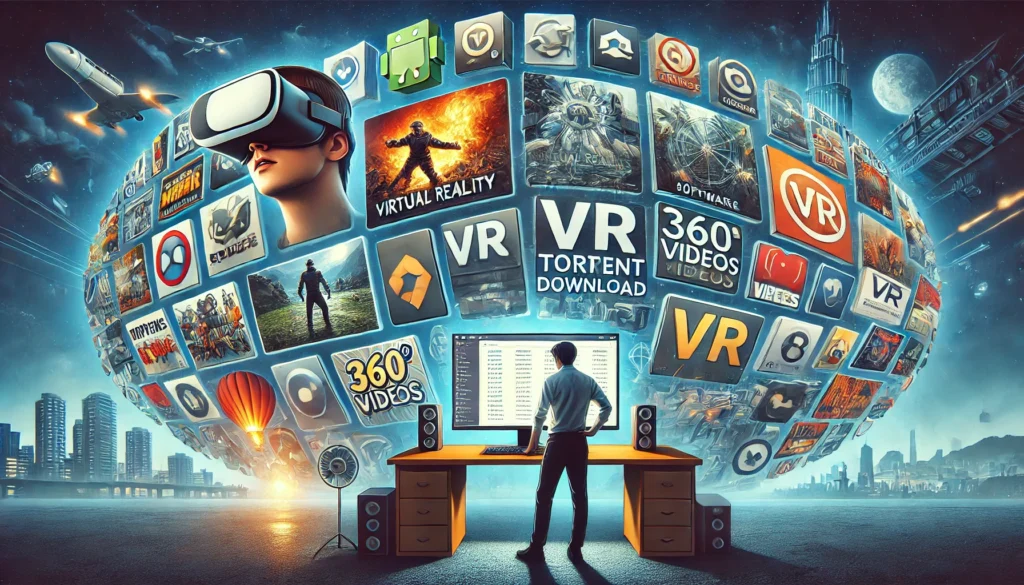 Popular Virtual Reality Torrents offering VR games, videos, and software for enthusiasts