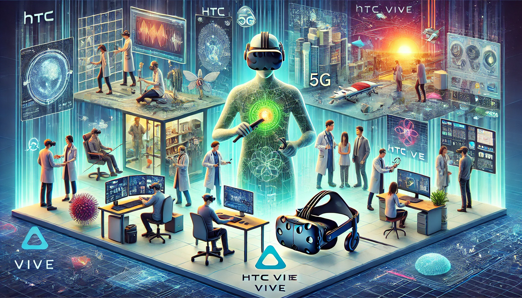 The future of HTC Vive and VR across industries like healthcare, education, and the Metaverse